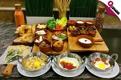From QR25 Devour Delicious Turkish Breakfast on FRI or SAT at Moondeck Restaurant in The Warwick Hotel! (Up to QR200 Value)
